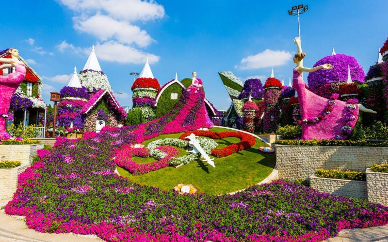 FLORAL-CLOCK